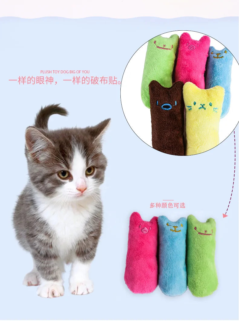 Catnip Teeth Grinding Plush Toy