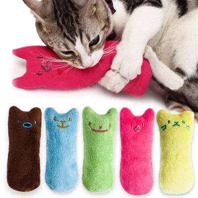 Catnip Teeth Grinding Plush Toy