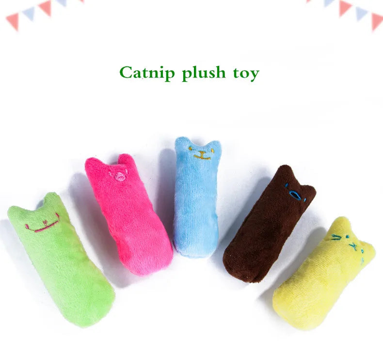 Catnip Teeth Grinding Plush Toy