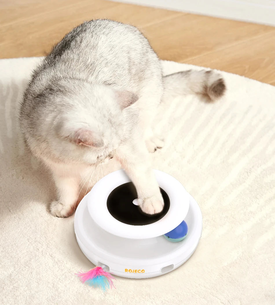 2-in-1 Smart Interactive Pet Toy