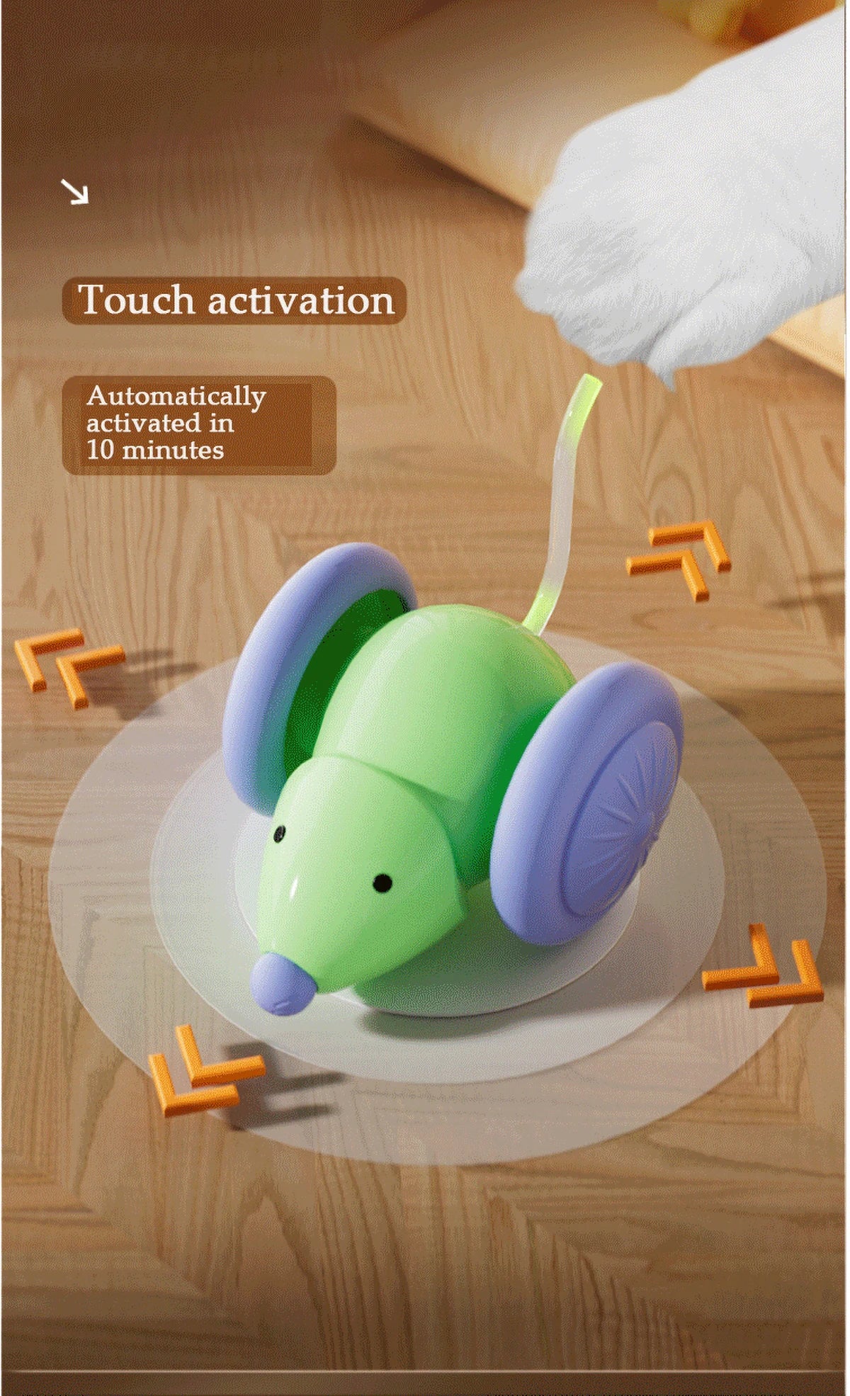 Electric Mouse Cat Toy
