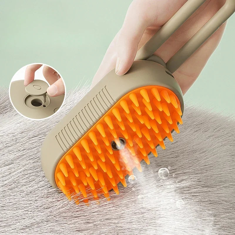 3-in-1 Pet Spray Massage Brush