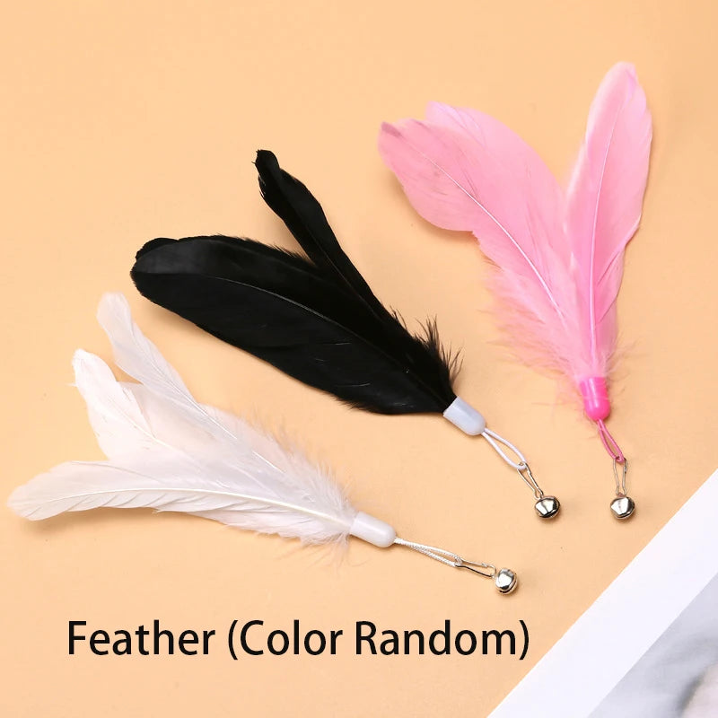 Interactive Hands-Free Cat Teaser Wand