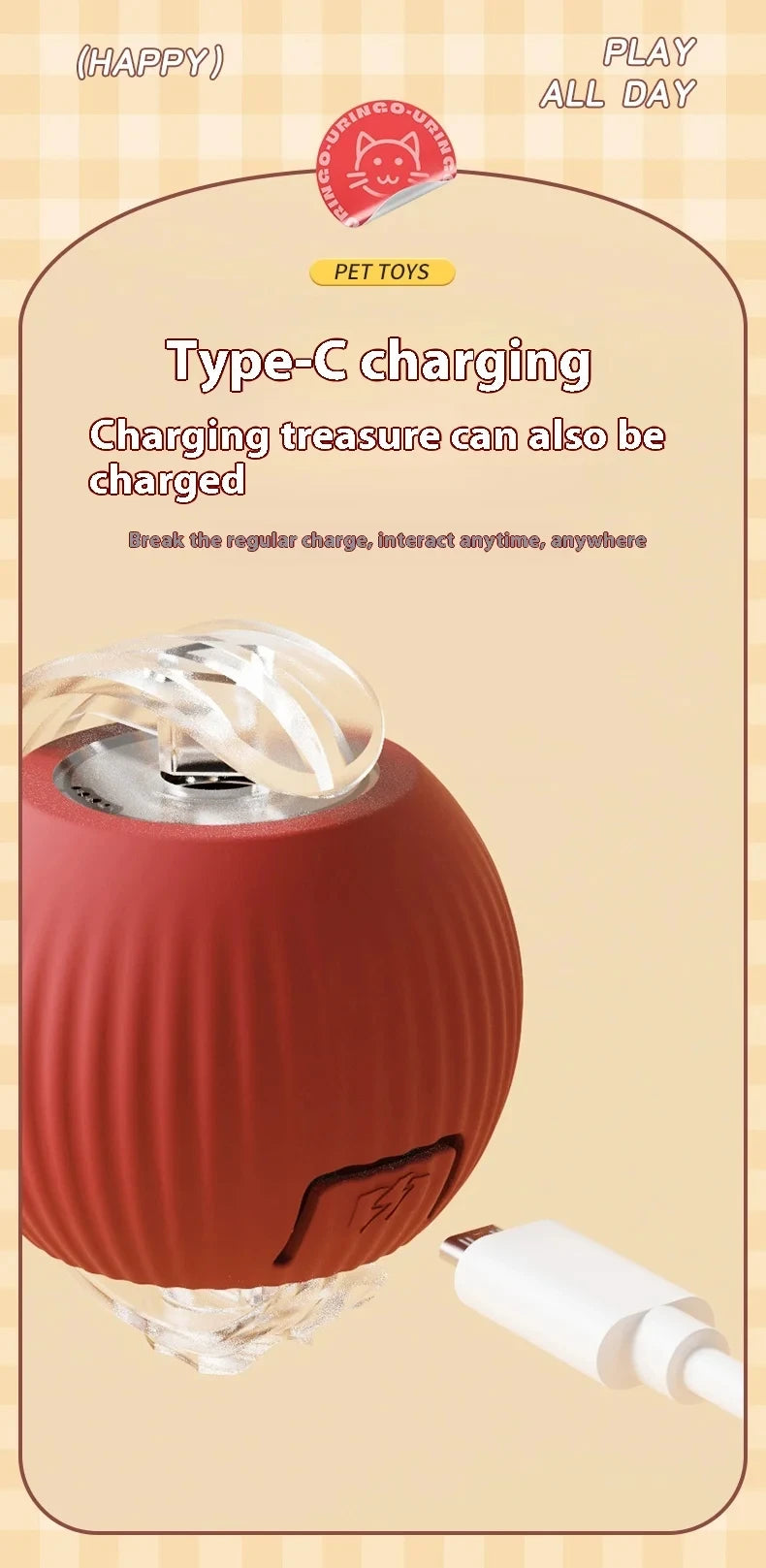 Hot Electric Automatic Rolling Dog Ball Toy
