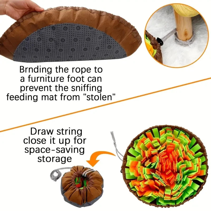Washable Felt Sniffing Mat
