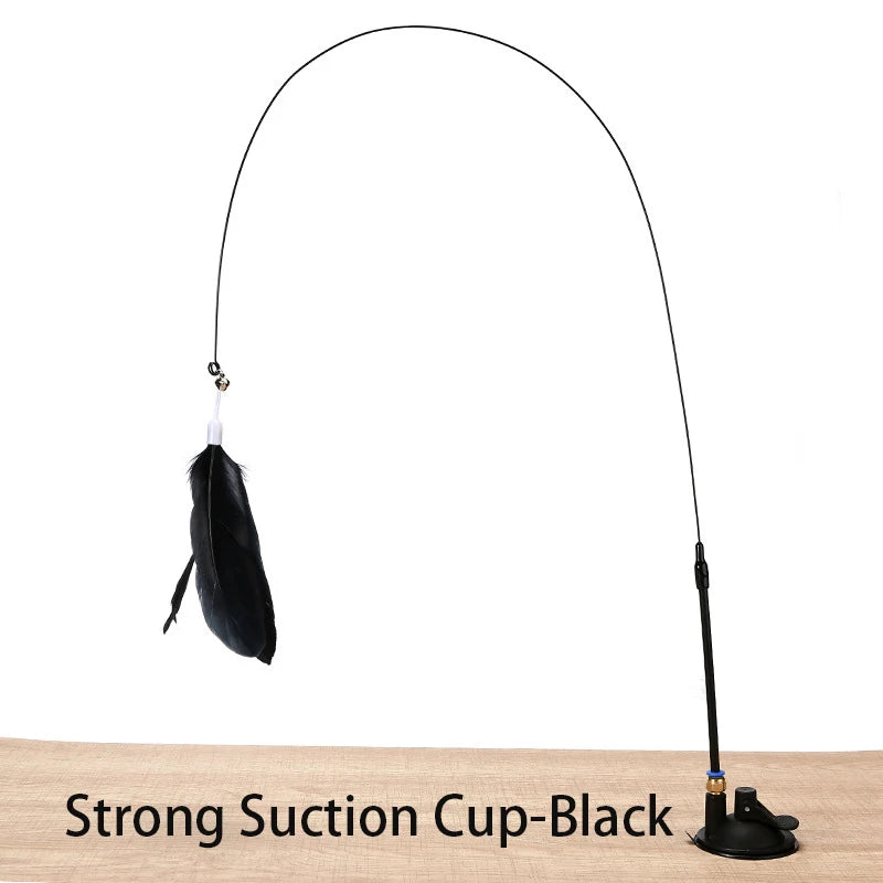 Interactive Hands-Free Cat Teaser Wand