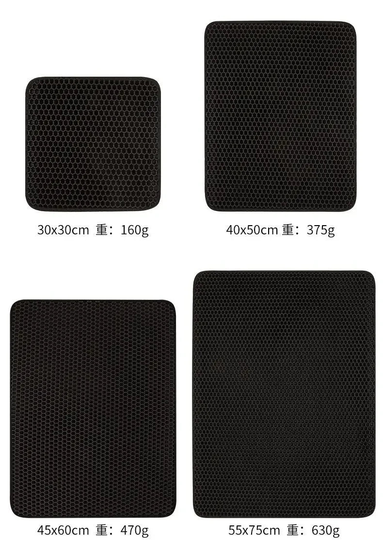 Double-Layer Waterproof Cat Litter Mat