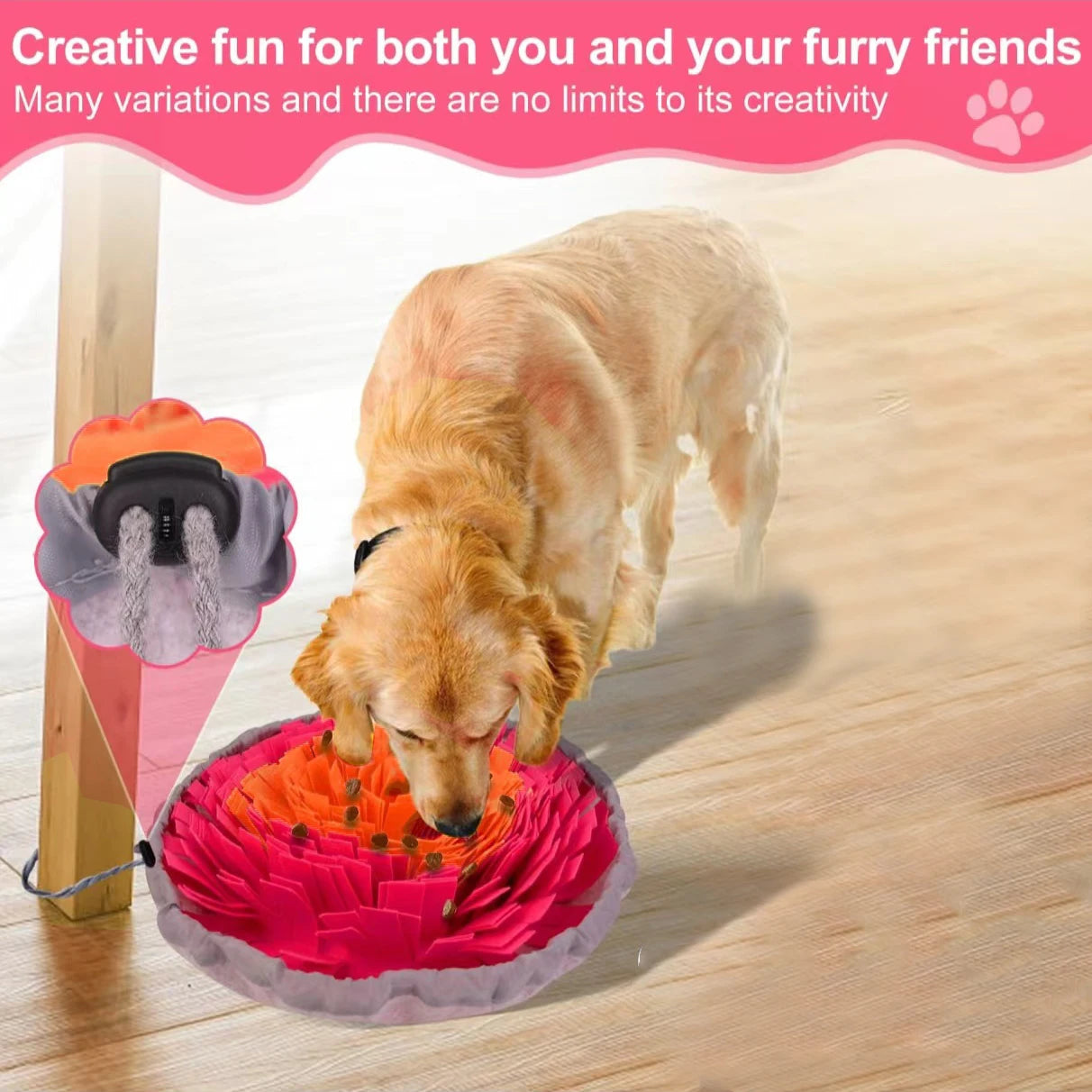 Washable Felt Sniffing Mat