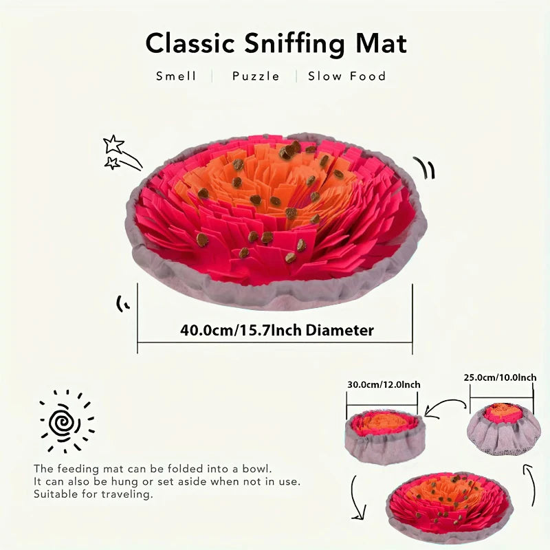 Washable Felt Sniffing Mat