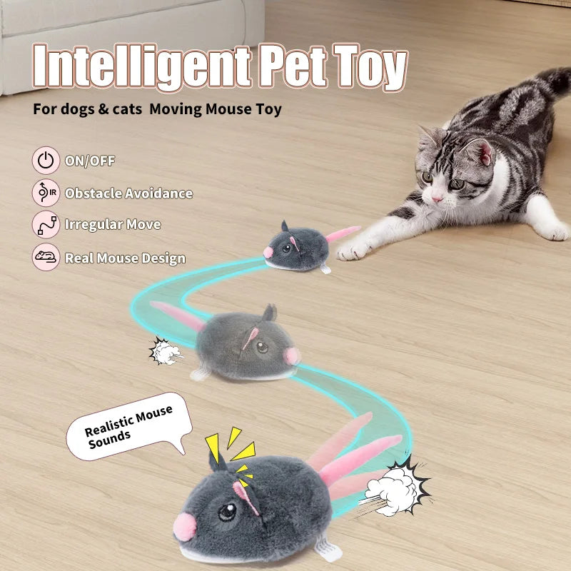 Electric Interactive Mouse Toy