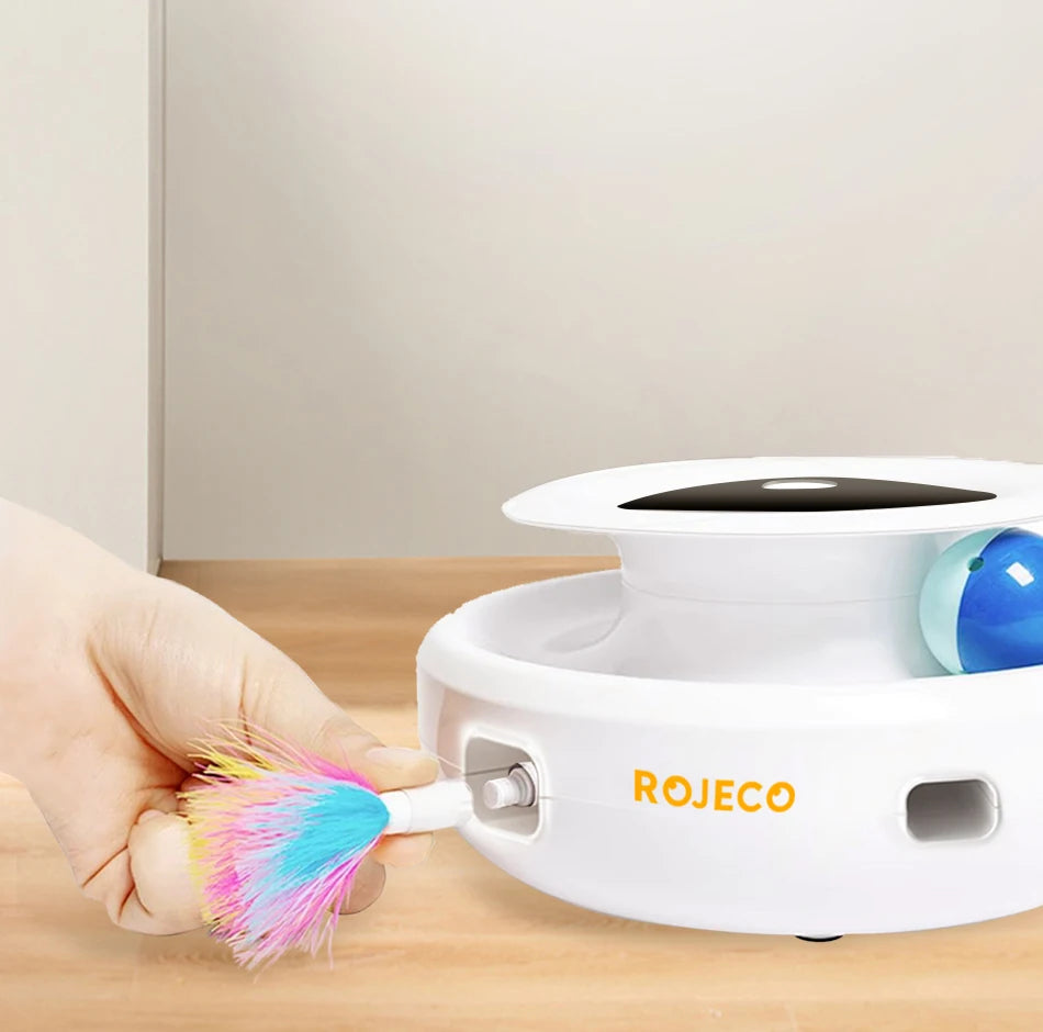 2-in-1 Smart Interactive Pet Toy