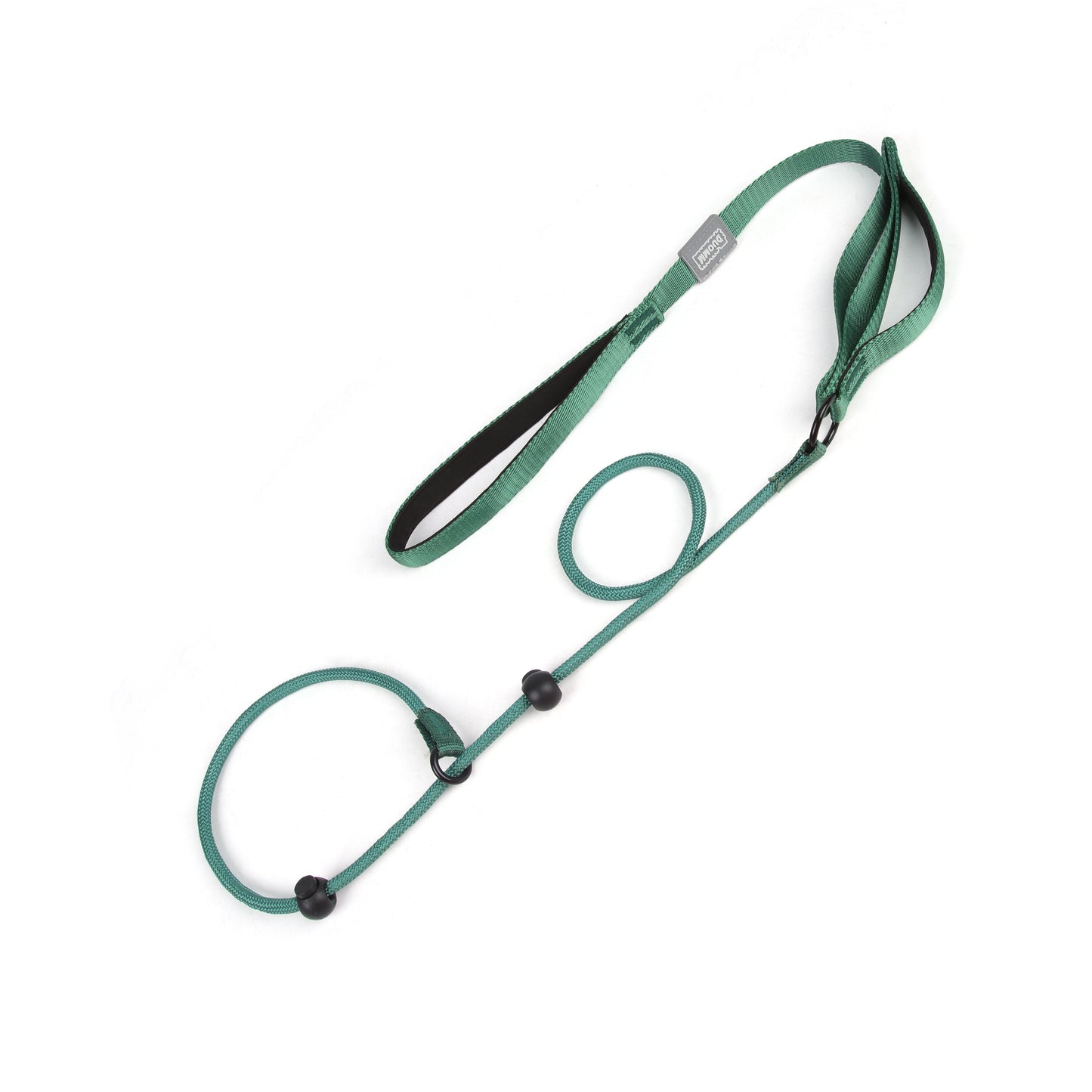 Durable Nylon Woven Pet Collar And Leash Fashion Appearance Nylon Woven Circular Chain for Walking Pet Dogs Training Equipment