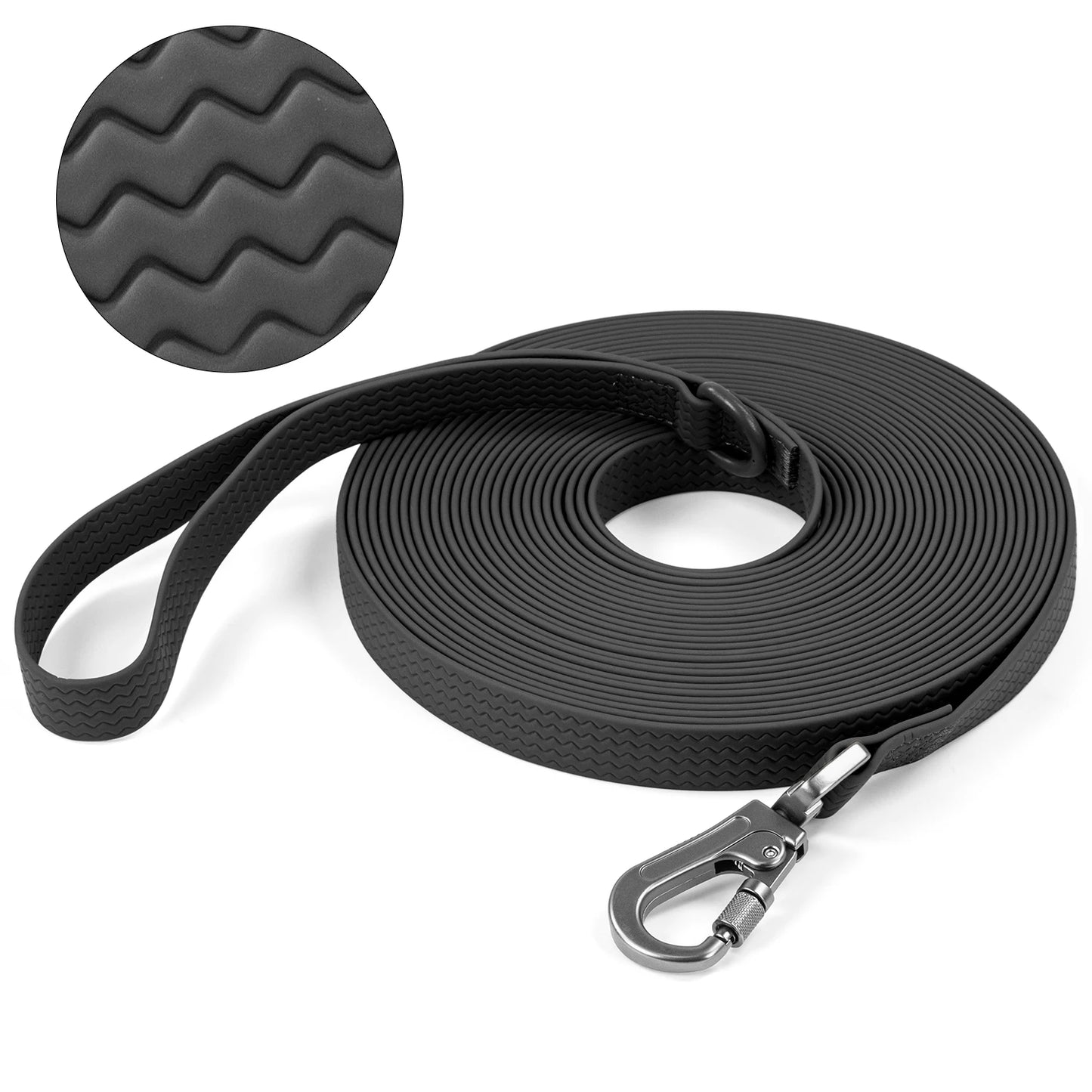 1.8M 3M 5M 10M PVC Dog Leash large dog Medium non-slip Waterproof and easy to clean running dog training Leash long strong