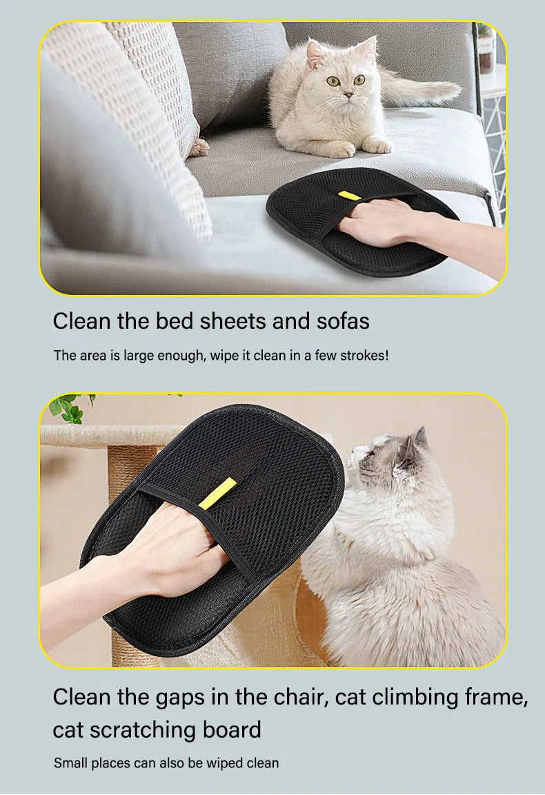 Pet Grooming & Hair Removal Gloves