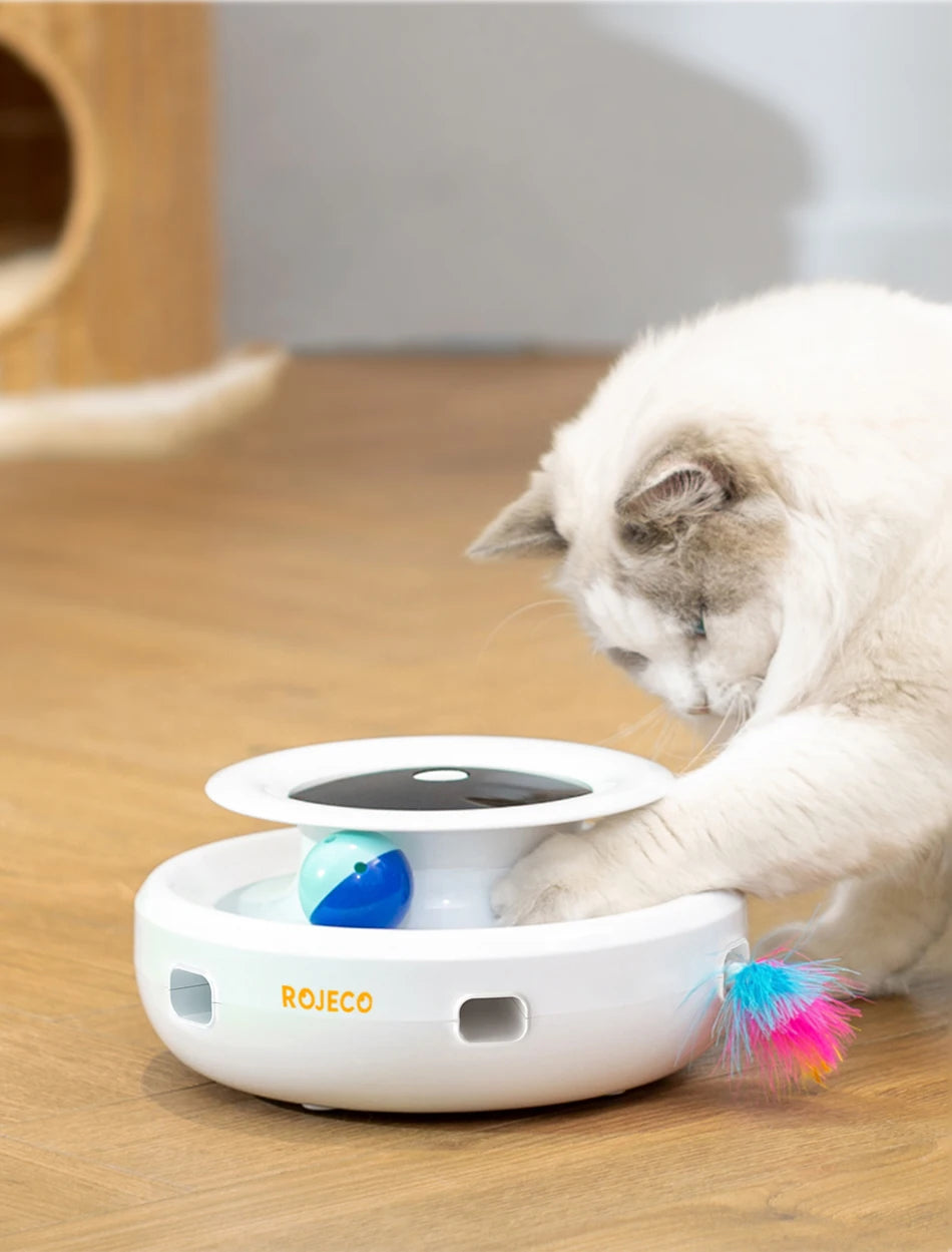 2-in-1 Smart Interactive Pet Toy