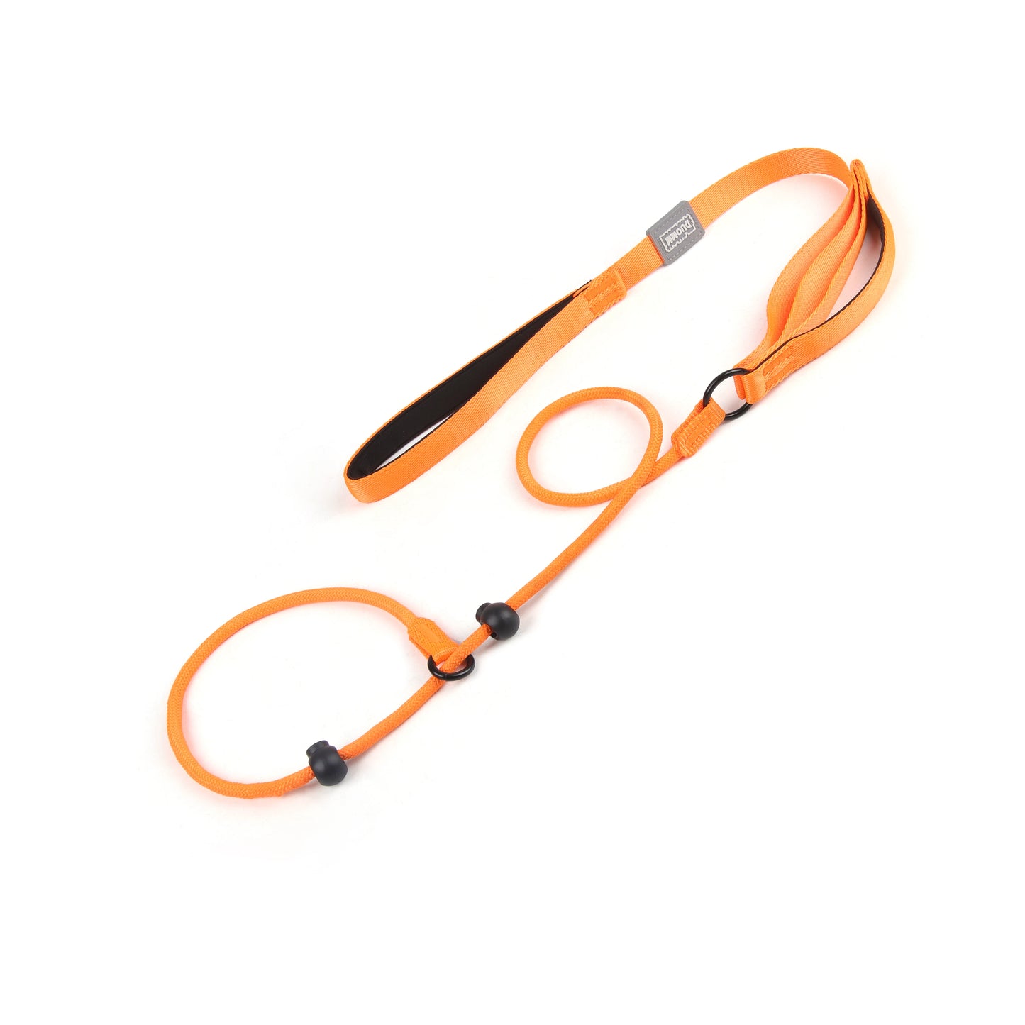Durable Nylon Woven Pet Collar And Leash Fashion Appearance Nylon Woven Circular Chain for Walking Pet Dogs Training Equipment