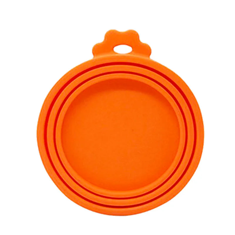 Reusable Pet Food Can Cover & Spoon Set