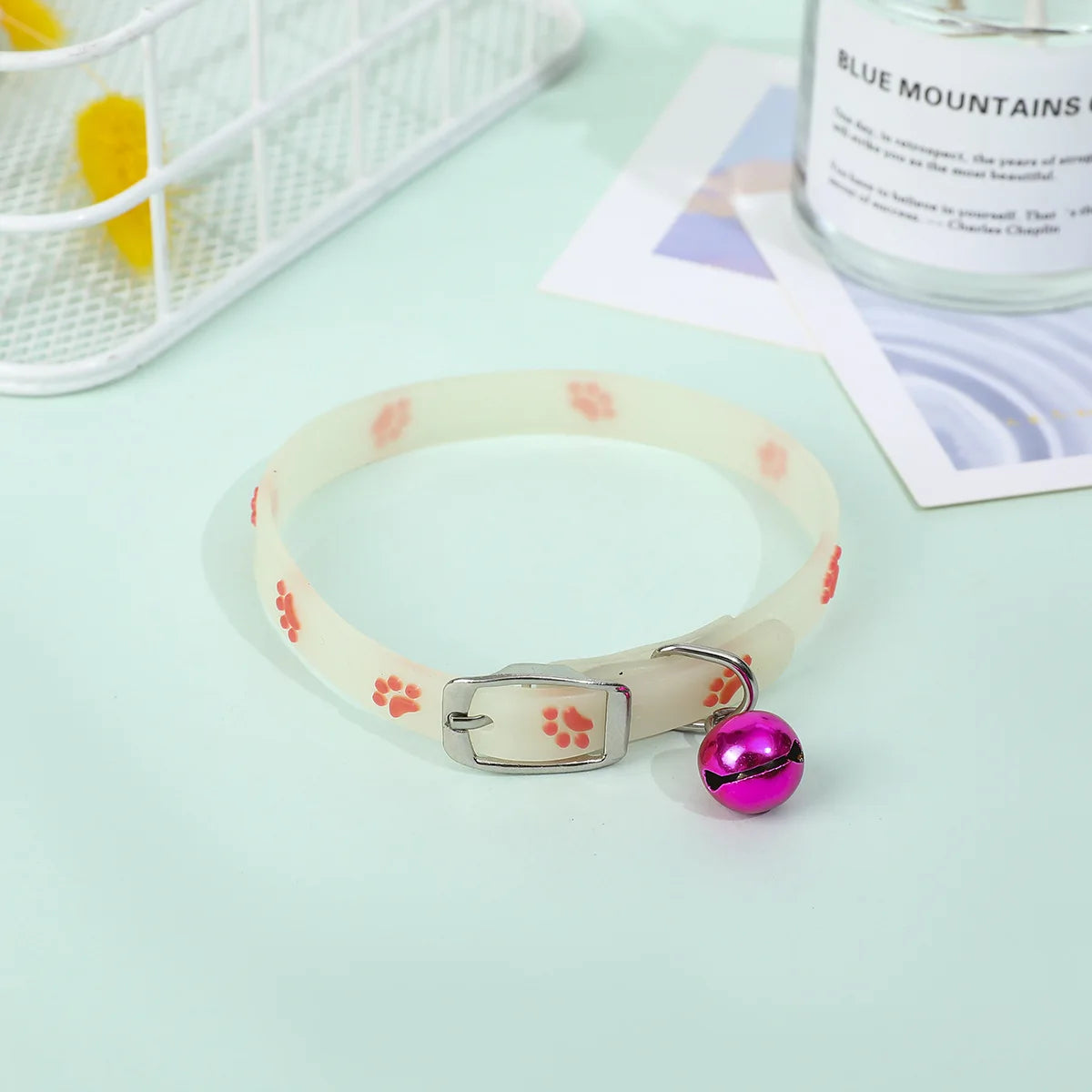 Luminous Silicone Cat Collar