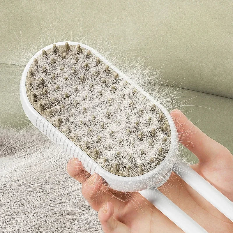 3-in-1 Pet Spray Massage Brush