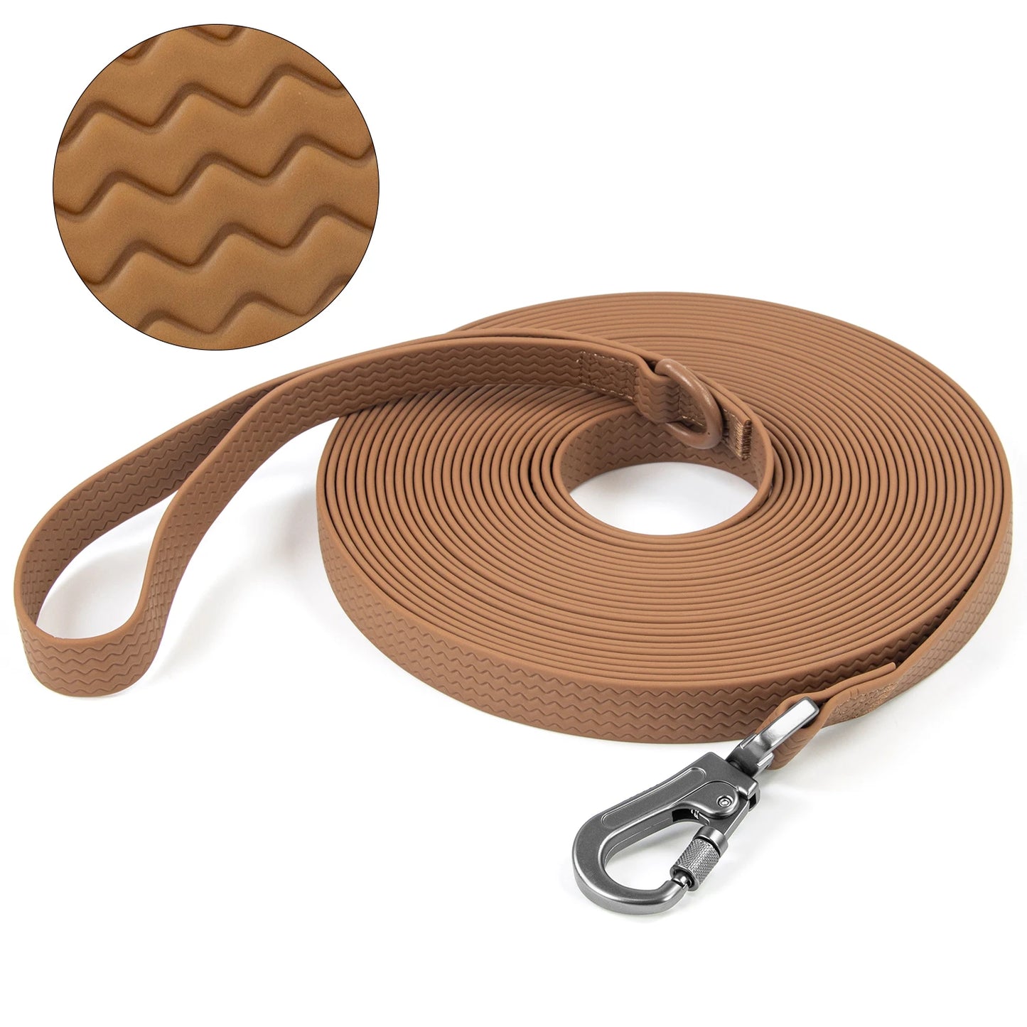 1.8M 3M 5M 10M PVC Dog Leash large dog Medium non-slip Waterproof and easy to clean running dog training Leash long strong