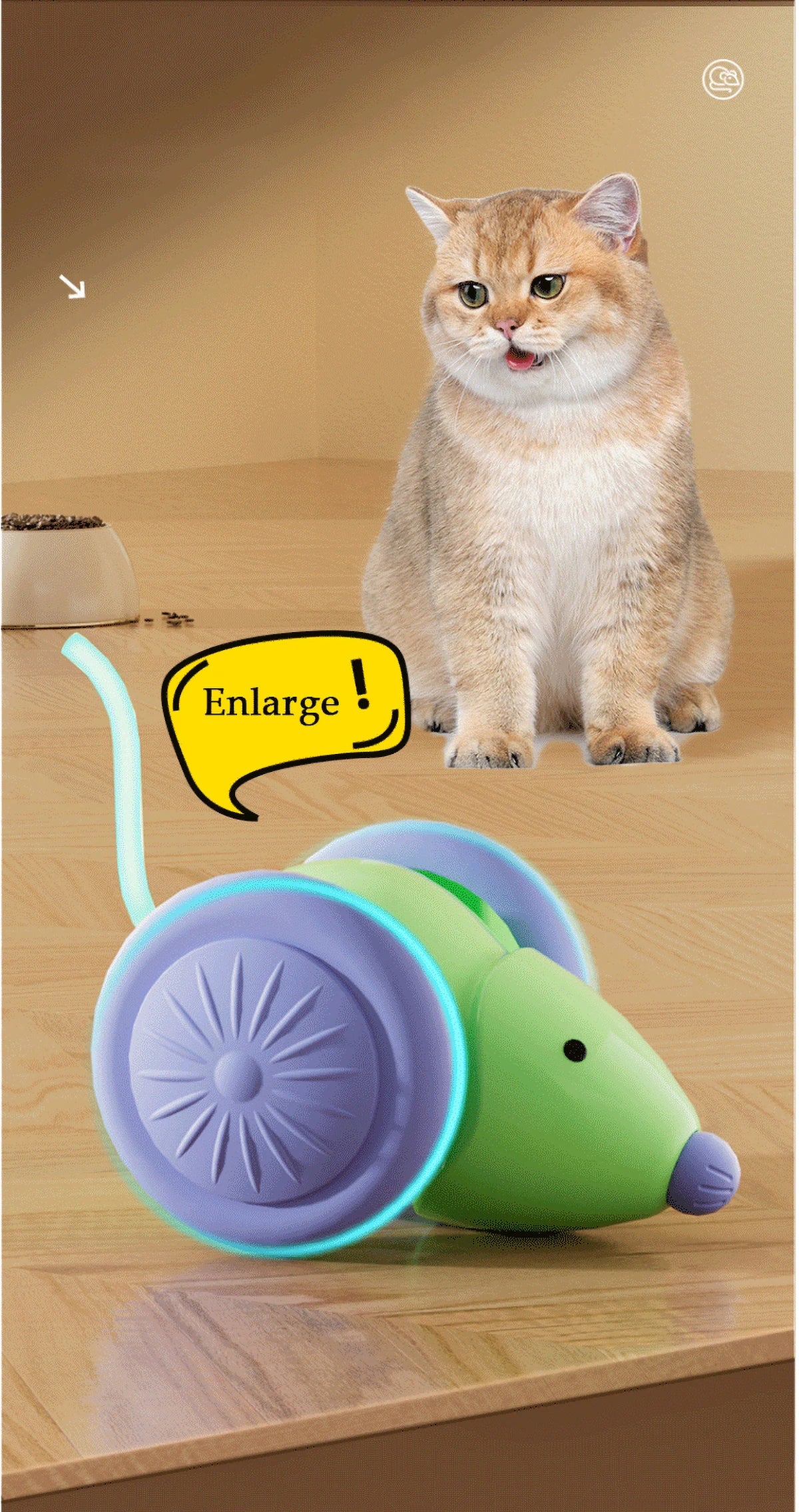 Electric Mouse Cat Toy