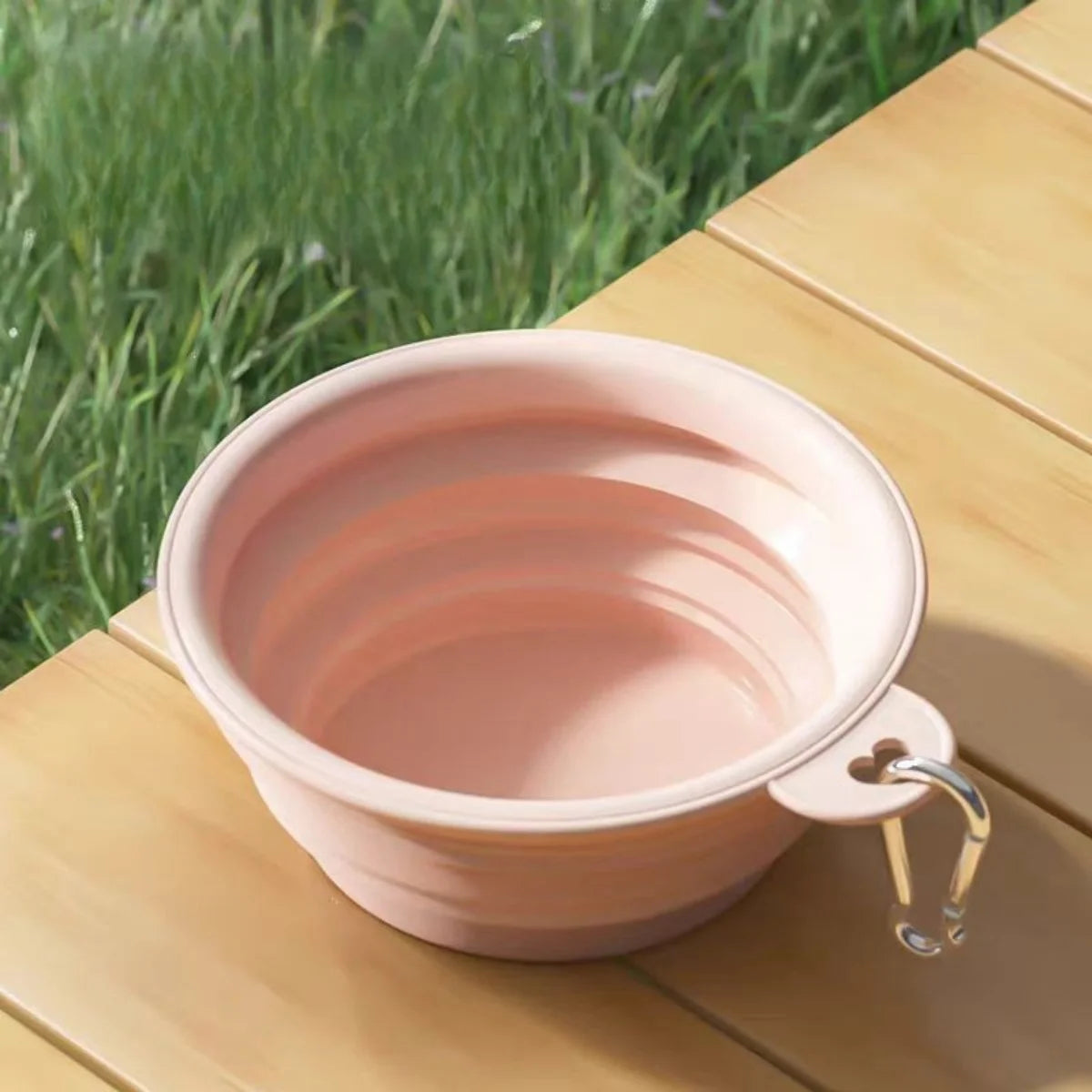 2pcs Collapsible Silicone Pet Bowls