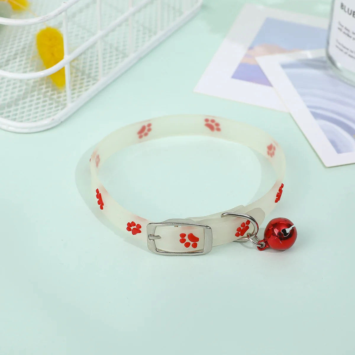Luminous Silicone Cat Collar