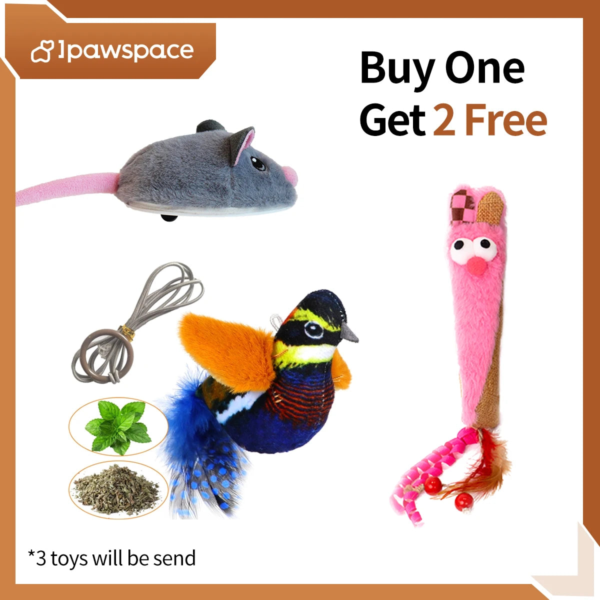 Electric Interactive Mouse Toy