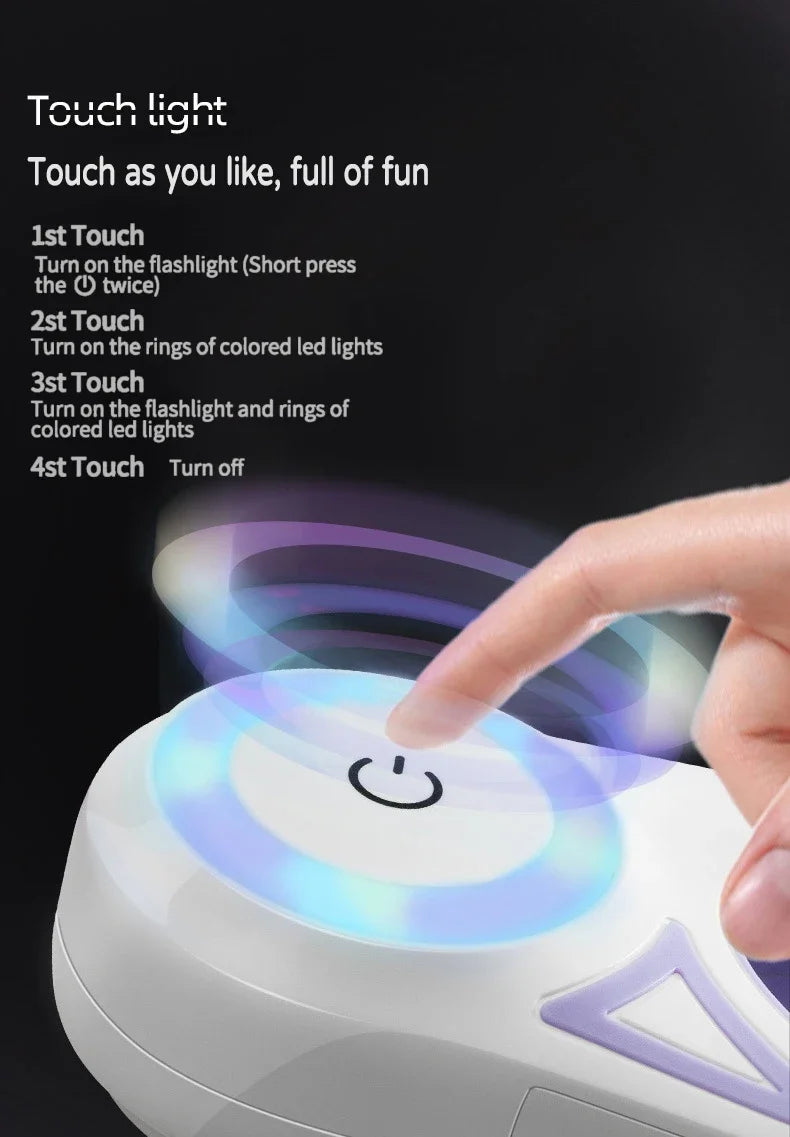 LED Retractable Dog Lead