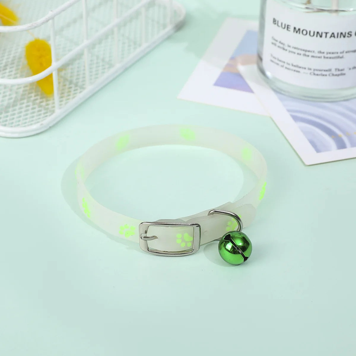 Luminous Silicone Cat Collar