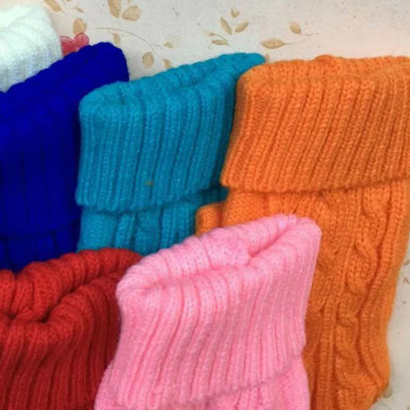 Knitted Winter Dog Jumper