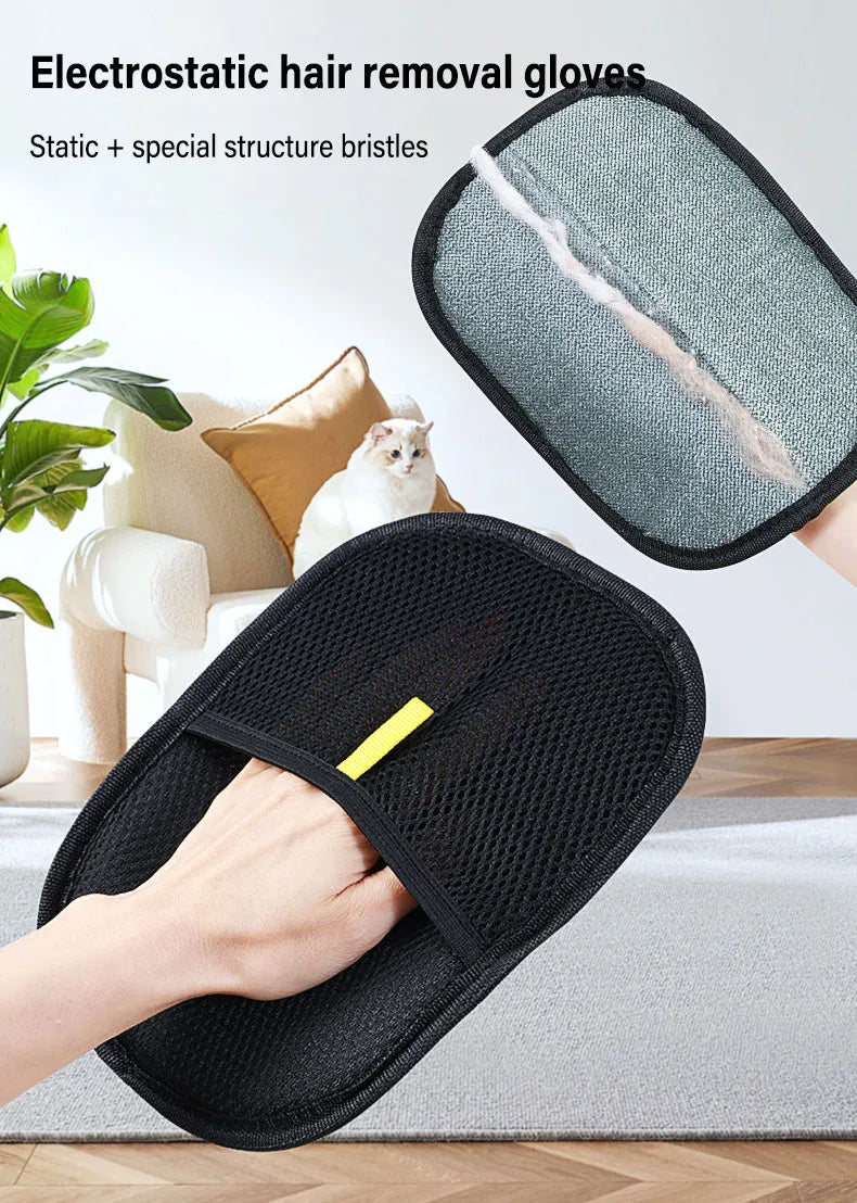Pet Grooming & Hair Removal Gloves