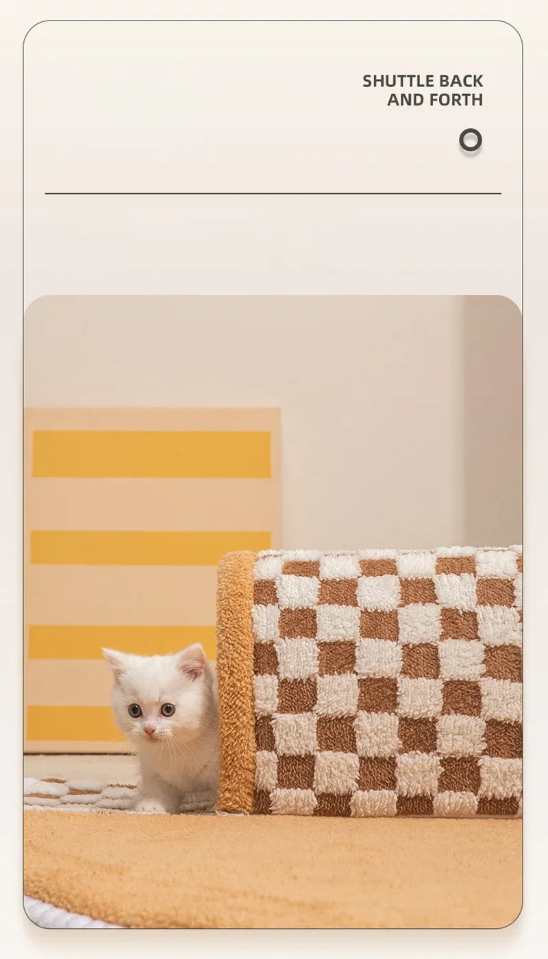 2-in-1 Cat Tunnel & Bed