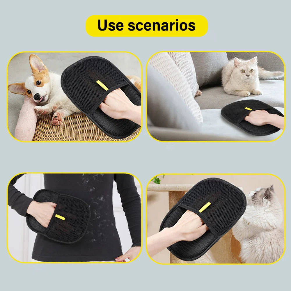 Pet Grooming & Hair Removal Gloves