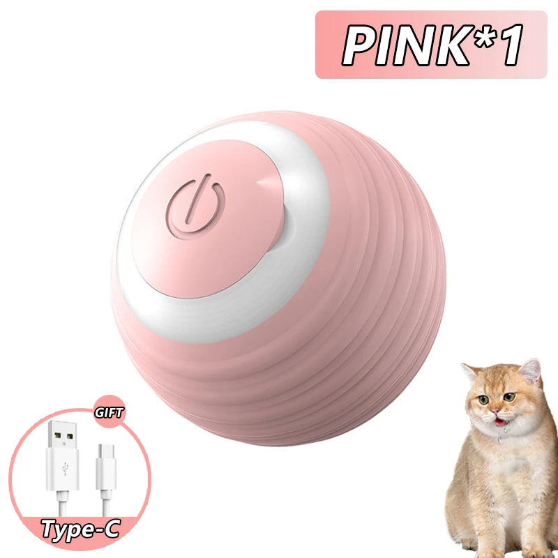 Smart Rolling Cat Ball Toy