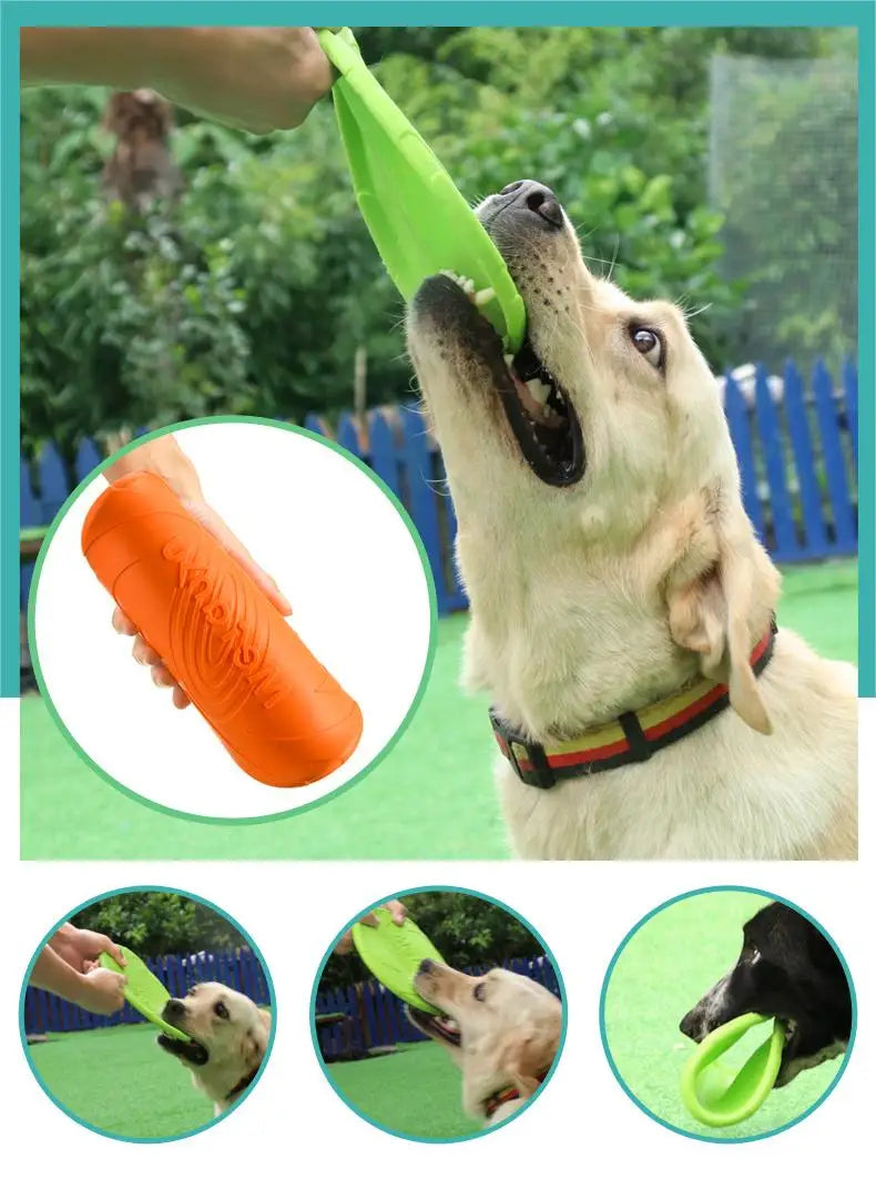 Bite-Resistant Flying Disc Toy
