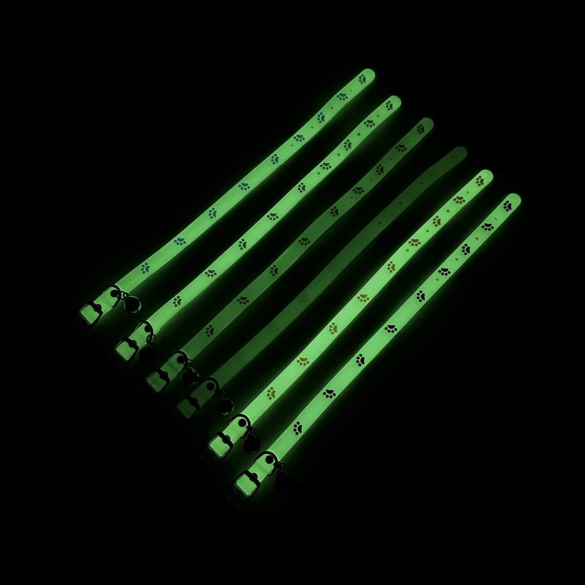 Luminous Silicone Cat Collar