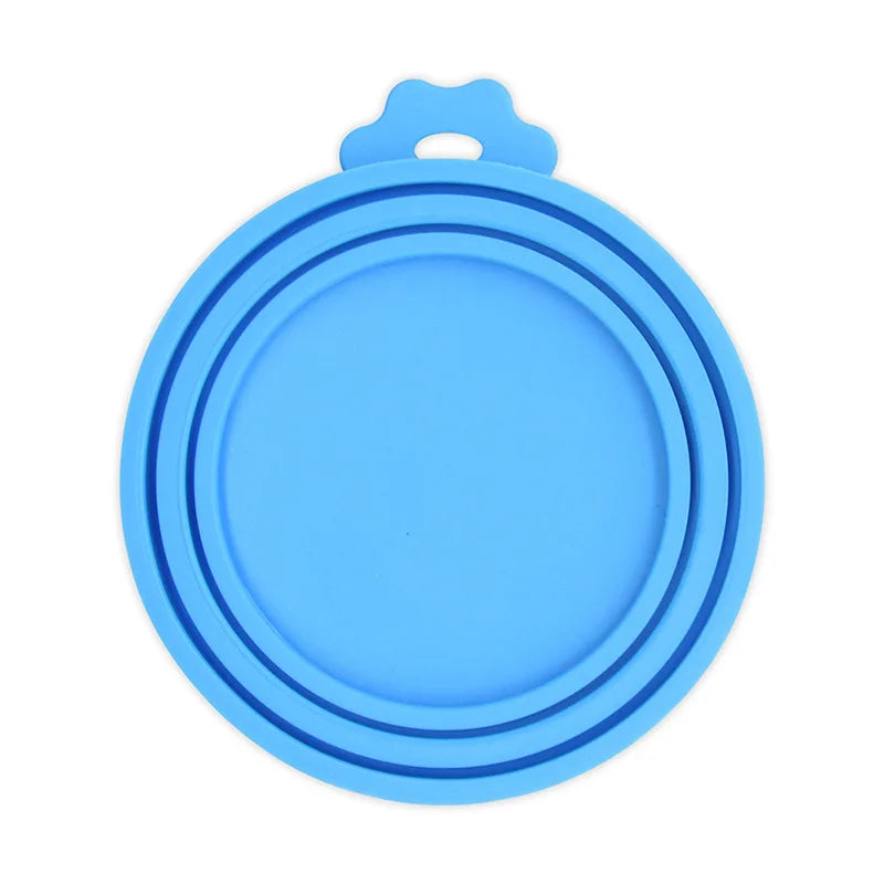 Reusable Pet Food Can Cover & Spoon Set