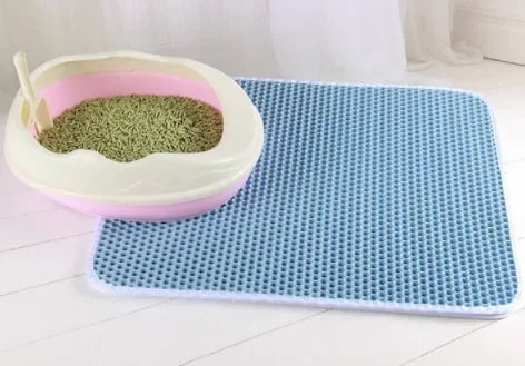 Double-Layer Waterproof Cat Litter Mat