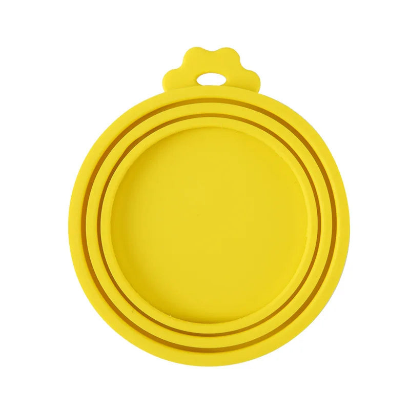Reusable Pet Food Can Cover & Spoon Set