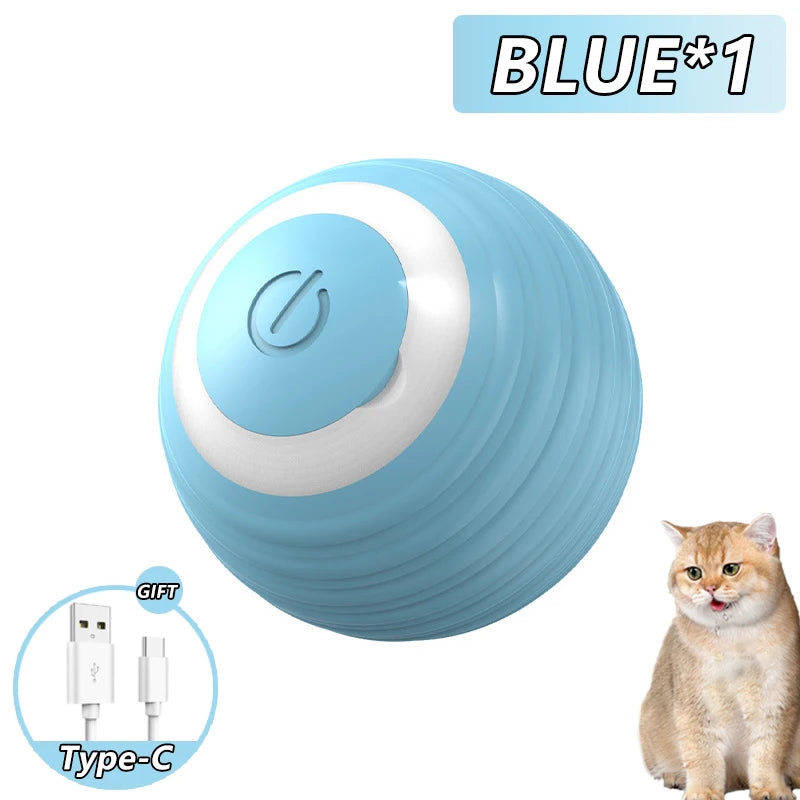 Smart Rolling Cat Ball Toy