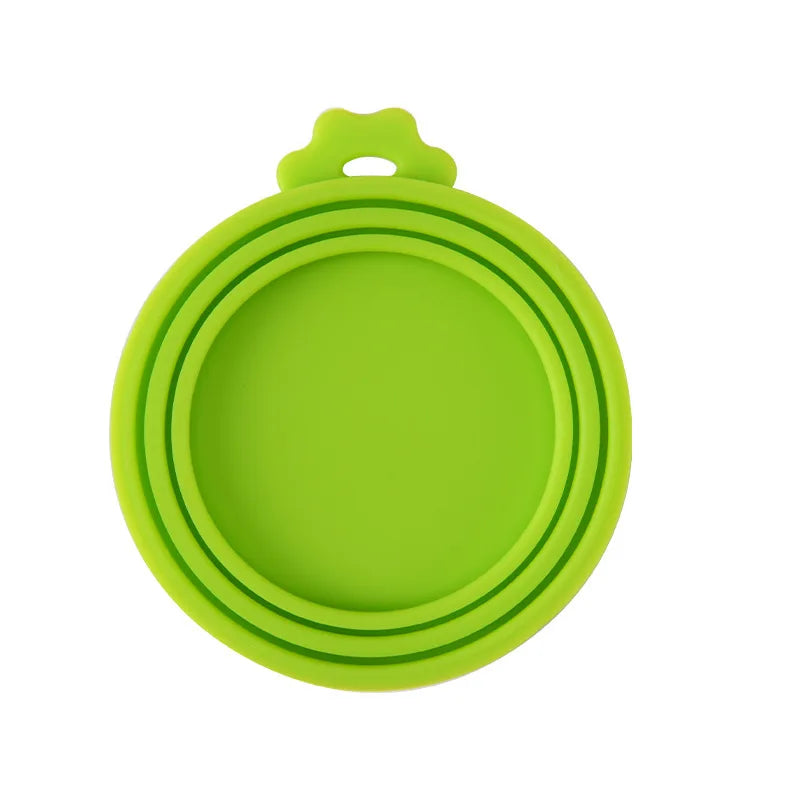 Reusable Pet Food Can Cover & Spoon Set