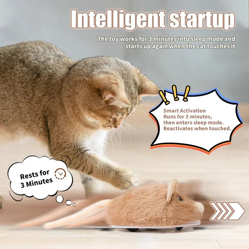 Electric Interactive Mouse Toy