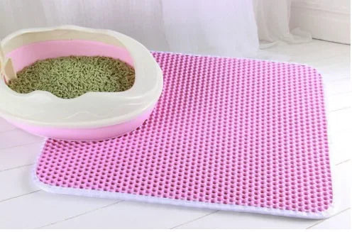 Double-Layer Waterproof Cat Litter Mat