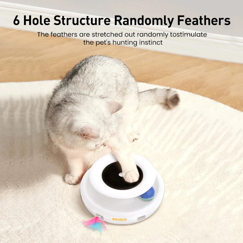 2-in-1 Smart Interactive Pet Toy