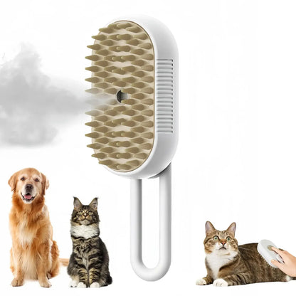 3-in-1 Pet Spray Massage Brush