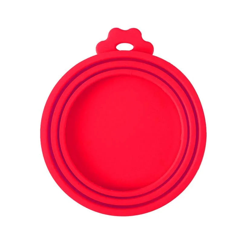 Reusable Pet Food Can Cover & Spoon Set