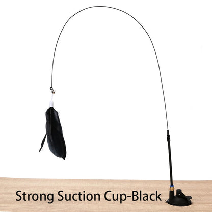 Interactive Hands-Free Cat Teaser Wand