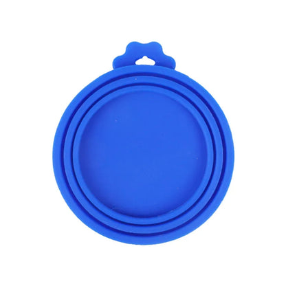 Reusable Pet Food Can Cover & Spoon Set