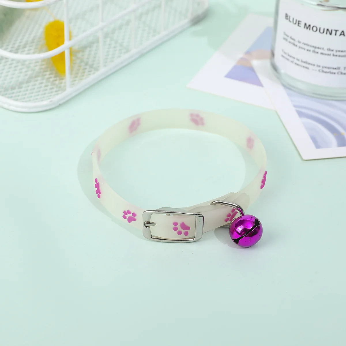 Luminous Silicone Cat Collar